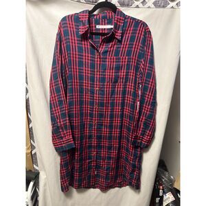 NWT Southern Tide Cam Vibrant Autumn Twill Plaid Dress Size Medium